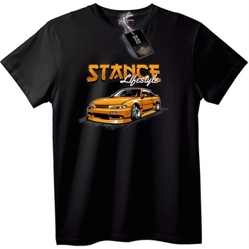 NOONEBRAND Тениска Stance Lifestyle кола - 7XL, Black