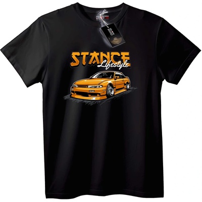 NOONEBRAND Тениска Stance Lifestyle кола - 7XL, Black