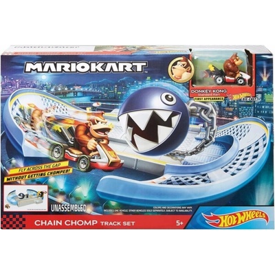 Hot Wheels Mario Kart Dráha odplata Kousající řetěz GCP26