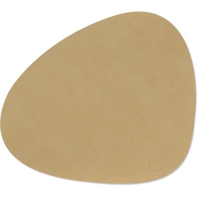 LIND Prostírání Curve Nupo khaki kůže 37x44cm