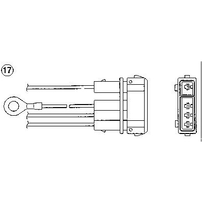 Lambda sonda NGK OZA727-EE4