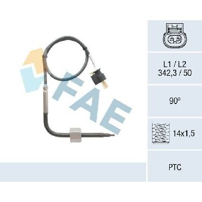 FAE Čidlo teploty výfukových plynů FAE 68004