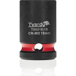 Tvardy Ударен вложок Tvardy 1/2" 6-стен 15mm CR-MO 81737 (T00210-15)