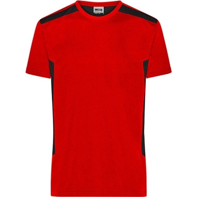 James & Nicholson pánske tričko JN1824 red