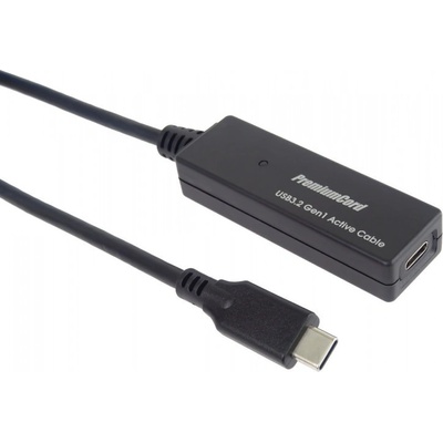 Premiumcord ku31rep10 USB-C repeater a prodlužovací Male-Female, 5Gbps, 10m