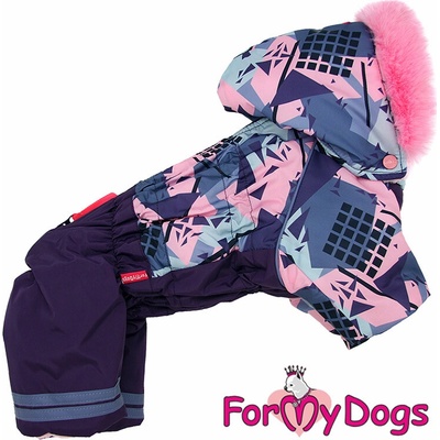 FOR MY DOGS Overal VIOLET SHAPES