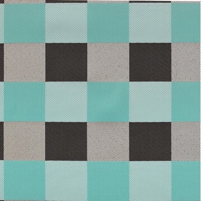 Interie Carlos turquoise 40 x 40 cm