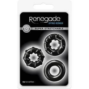 Renegade NS Novelties Renegade Dyno Rings Black