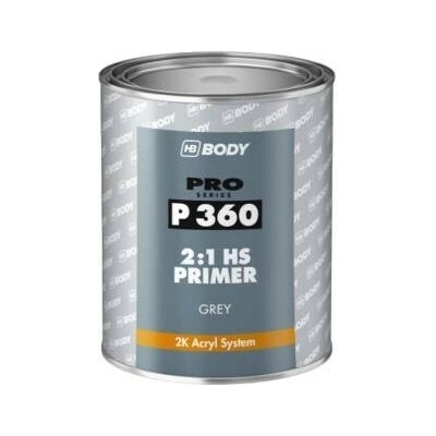 HB BODY BODY Fill 360 2K Primer šedý 1L