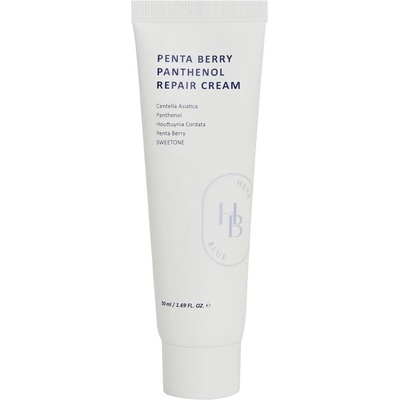 Heveblue Penta Berry Panthenol Repair Cream - Регенериращ крем за лице с пантенол 50мл