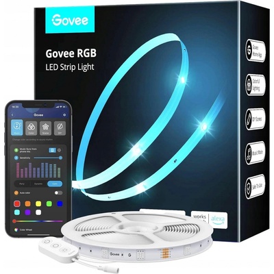 Govee WiFi RGB Smart LED strip 5m H615A3A1 – Zbozi.Blesk.cz