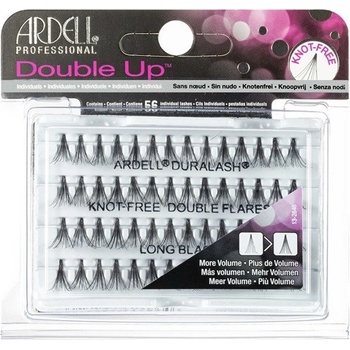 Ardell Double Up Knot-Free Double Flares umělé řasy Long Black 56 ks