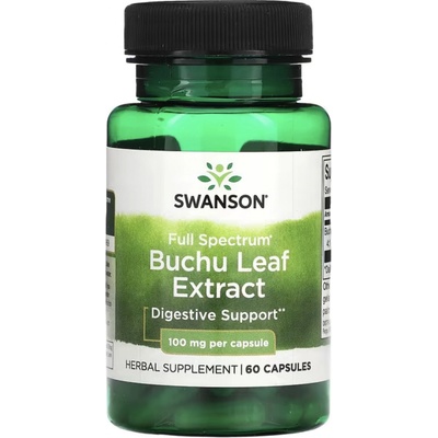 Swanson Buchu Leaf 100 mg 60 kapslí