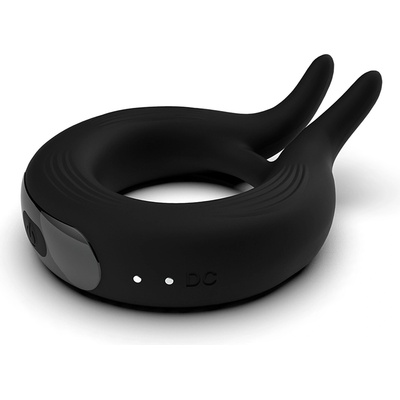 Woomy Marry Me Rechargeable Vibrating Ring Black