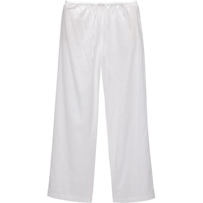 Pull&Bear Панталон бяло, размер S