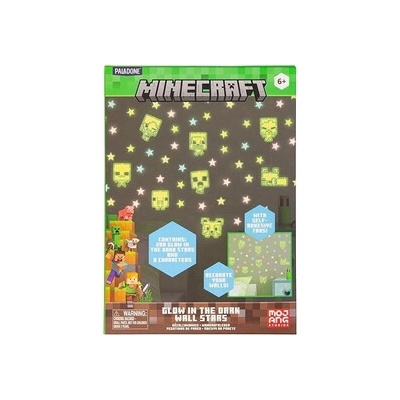Samolepky na stenu Minecraft - svietiaca