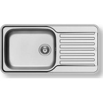 Pyramis МИВКА SPACE PLUS 96x48 1B1D ЛЕН ф92 (108722601,97301,55801) Мивка за вграждане