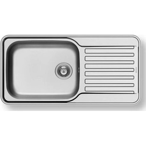 Pyramis МИВКА SPACE PLUS 96x48 1B1D ЛЕН ф92 (108722601,97301,55801) Мивка за вграждане