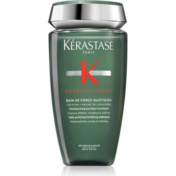 Kérastase Genesis Homme Bain de Force Quotiden почистващ и подхранващ шампоан за тънка коса със склонност към косопад за мъже 250ml