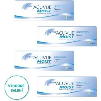 Johnson & Johnson 1-Day Acuvue Moist for Astigmatism 30 čoček 4 ks