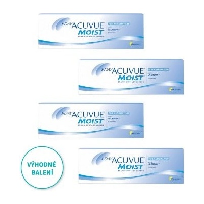 Johnson & Johnson 1-Day Acuvue Moist for Astigmatism 30 čoček 4 ks