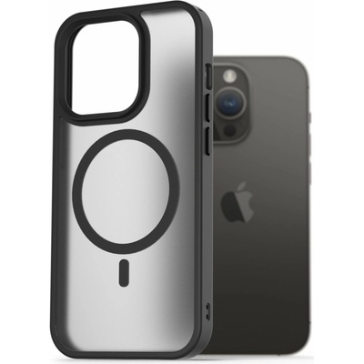 AlzaGuard Matte Case Compatible with MagSafe pre iPhone 14 Pre čierny (AGD-PCMM49B)