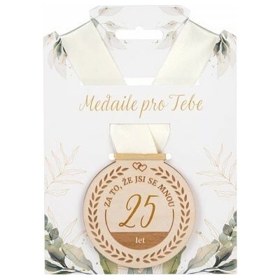 ALBI Dřevěná medaile 25 let – Hledejceny.cz