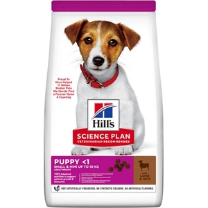 Hill's Science Plan Puppy Small & Mini lamb & rice 1,5 kg
