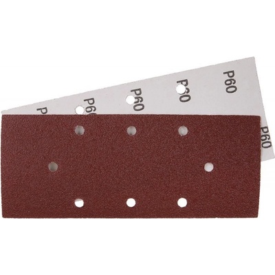 Papír brusný 93x230mm P60 8otvorů 5ks