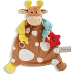 NICI MFN плюшена играчка Кравичка с гризалка и държач за биберон 25x25см (48892)