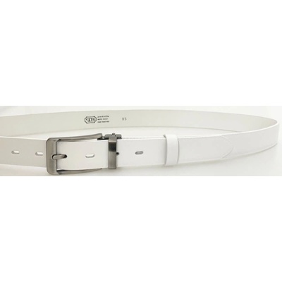 Penny Belts pánský kožený opasek 30-020-7-00 bílý