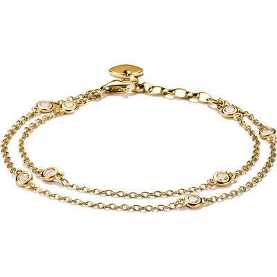 THOMAS SABO náramok Gold Plated Double-Row A2216-414-14