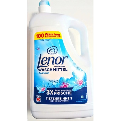Lenor Gel na praní bílého prádla AprilFrisch 100 PD 5 l
