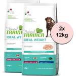 Natural Trainer Natural Ideal Weight White Meats Възрастни Средни и Макси 2 x 12 кг