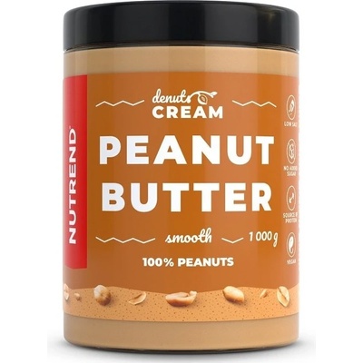Denuts Cream arašídové máslo Nutrend jemné 1 kg