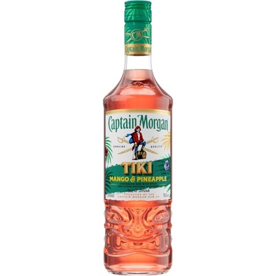 Captain Morgan Tiki Mango & Pineapple 25% 0,7 l (čistá fľaša)