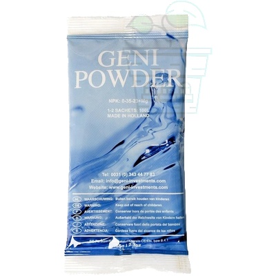 Geni powder - стимулатор на цъфтеж за максимални добиви - 1 саше (5132)