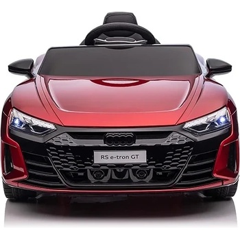 ROLLZONE Audi RS e-tron GT 12V - Детска акумулаторна кола, Червена, EVA гуми (QLS6888-red)