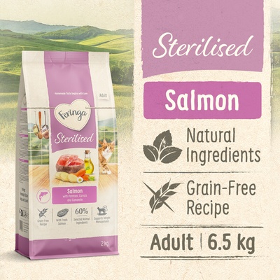Feringa Adult Sterilised s lososem 6,5 kg