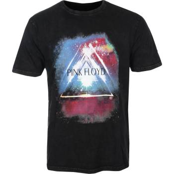 ROCK OFF Мъжка тениска Pink Floyd - Space Prism - Stone Wash - ROCK OFF - PFSTNW196MB