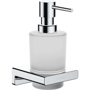 Hansgrohe AddStoris - Дозатор за сапун с държач, матирано стъкло/хром 41745000 (41745000)
