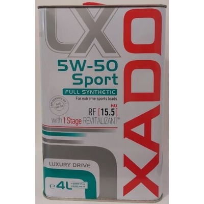 XADO 20297 Luxury Drive 5W-50 4 l
