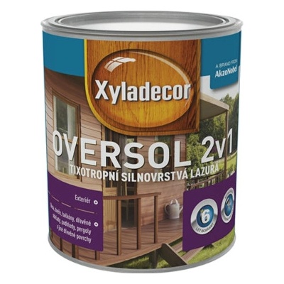 Xyladecor Oversol 2v1 prírodná,0,75L
