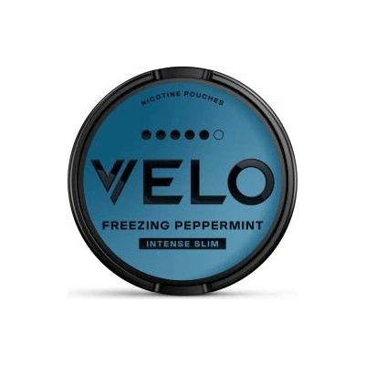 VELO Freezing Peppermint 5 DOTS 15,6 mg 20 vrecúšok
