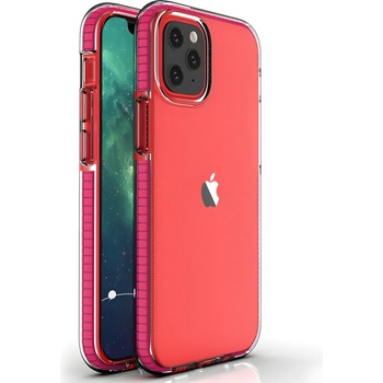 Apple Pокривало Spring clear TPU за Apple iPhone 12 Mini - Розов KP8641