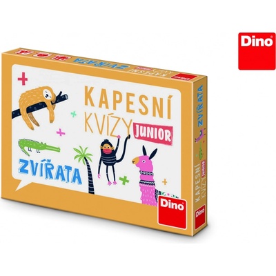Dino Kapesní kvízy junior Zvířata
