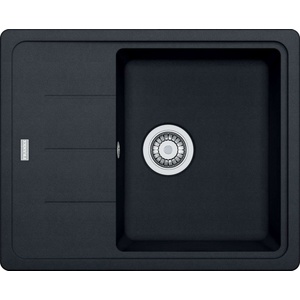 Franke Basis - Мивка Fragranite BFG 611-62, 62x50 cm, оникс 114.0285. 105 (114.0285.105) Мивка за вграждане