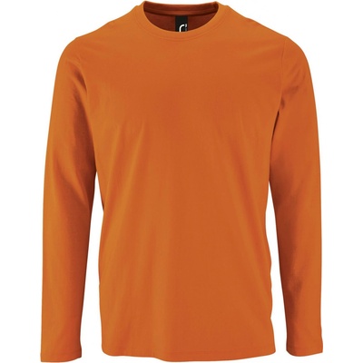 Soľs Imperial LSL men pánské triko dlouhý rukáv SL02074 Orange