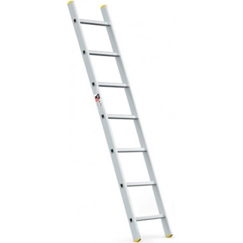 Image 1 of Стълба алуминиева 1x7 стъпала 150кг Multisystem 2.95м (3513656)