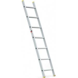  Стълба алуминиева 1x7 стъпала 150кг Multisystem 2.95м (3513656)